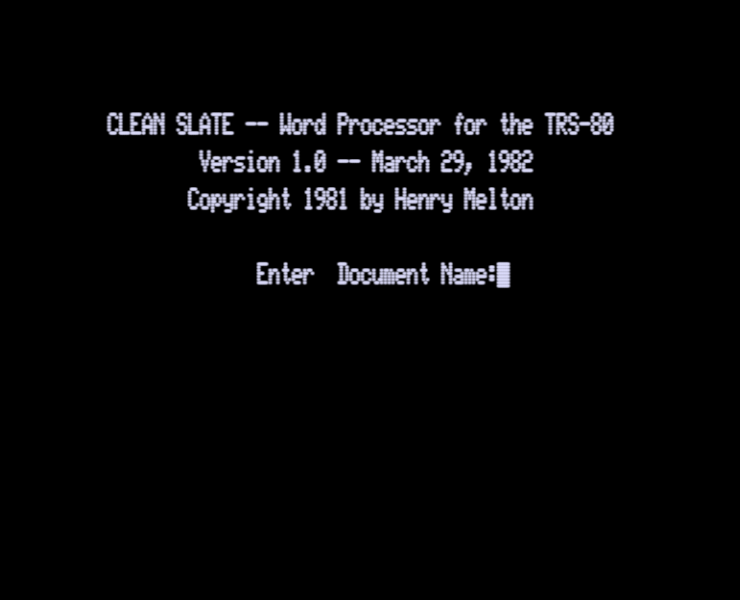 Screen shot